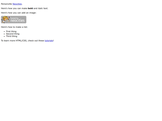 index screenshot