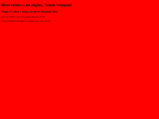 Primerospasosneocities screenshot