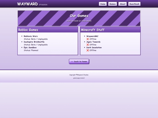 games screenshot