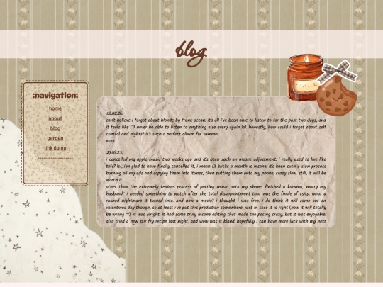 blog screenshot