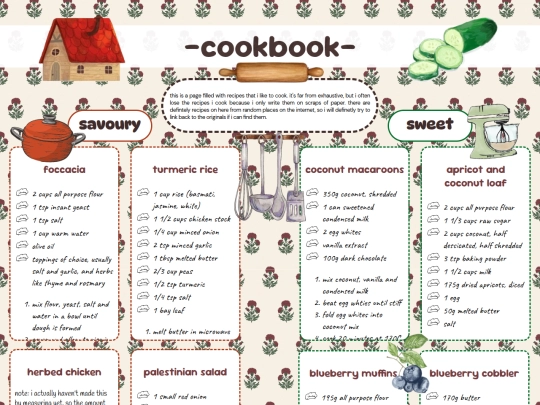 cookbook screenshot