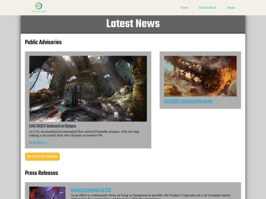 news screenshot
