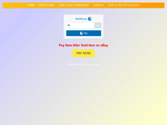 Pay-Page screenshot