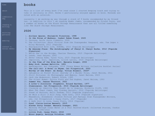 books screenshot