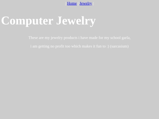 jewelry screenshot