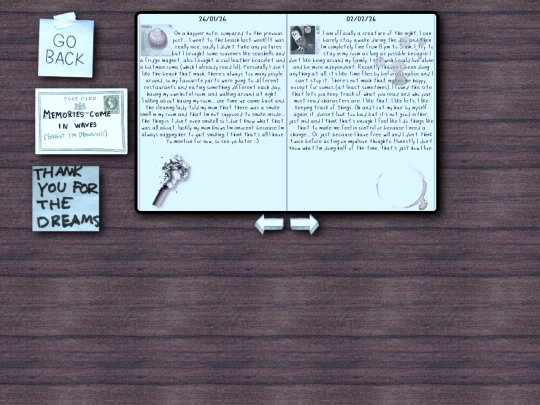 diary01 screenshot