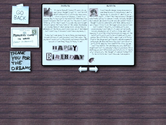 diary03 screenshot