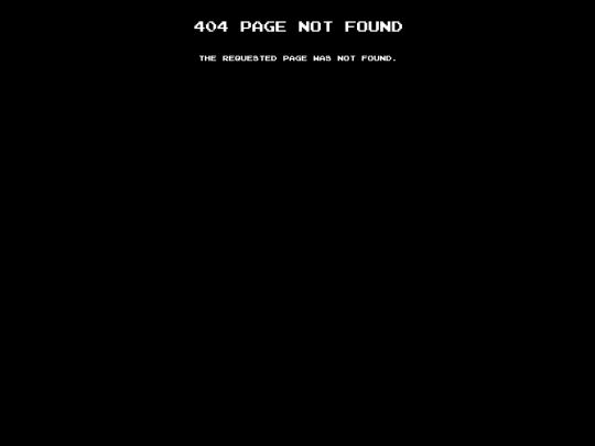 not_found screenshot