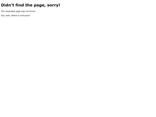 not_found screenshot
