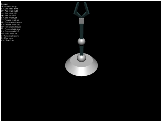 RobotArmV2 screenshot