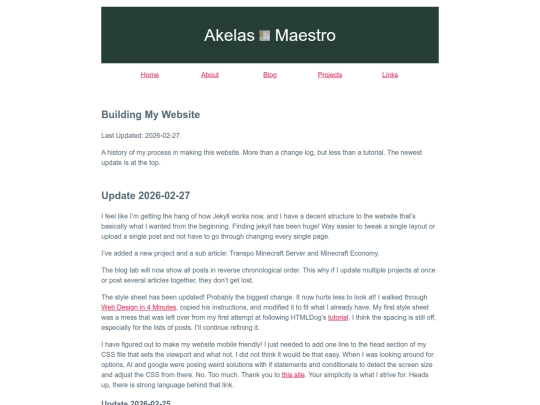 projects/2026/02/27/building-my-website screenshot