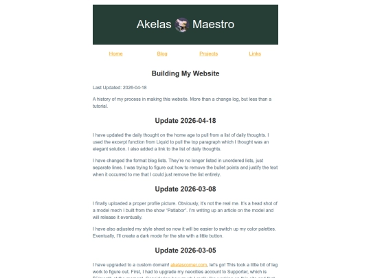 projects/2026/04/18/building-my-website screenshot
