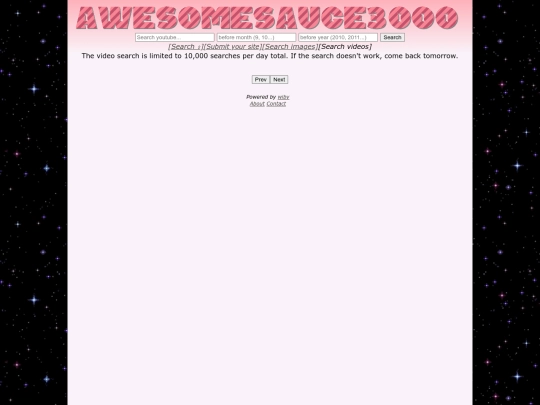 vidSearch screenshot