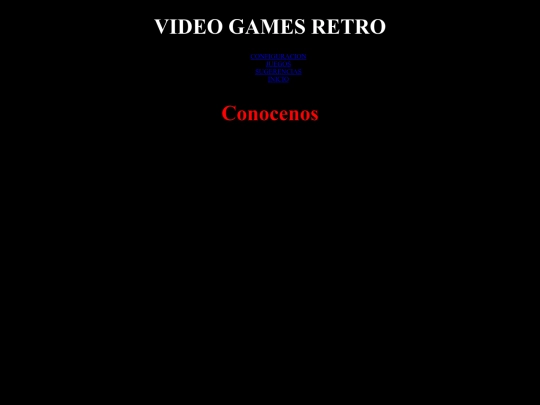 videojuegosdelos70 screenshot