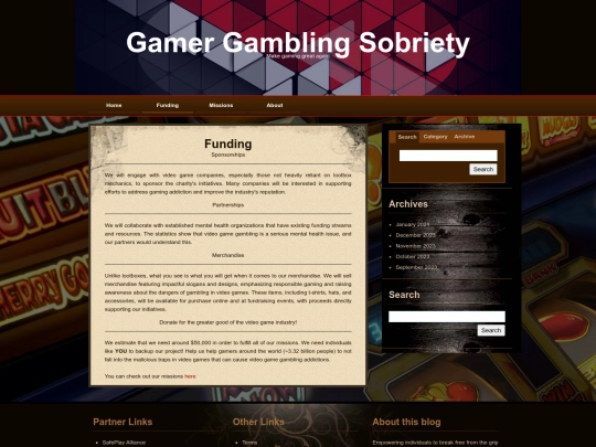 funding screenshot