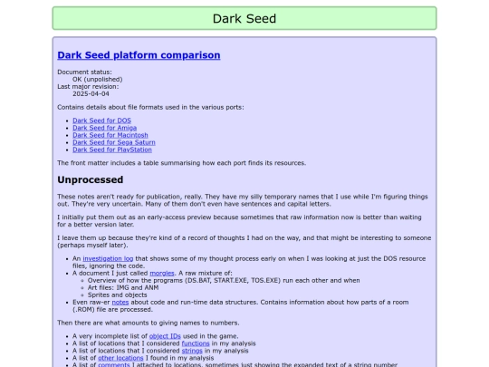 darkseed screenshot
