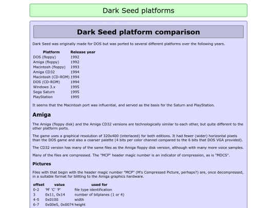 darkseed/platforms screenshot