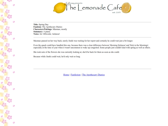 fanfiction/adspringday screenshot