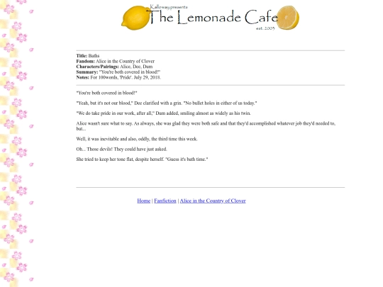 fanfiction/alicebaths screenshot