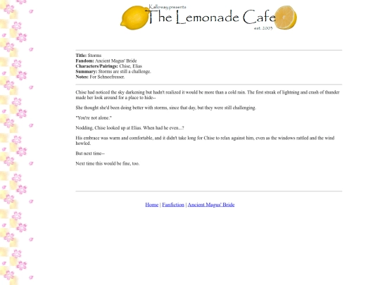fanfiction/ambstorms screenshot
