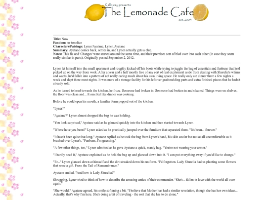 fanfiction/atnow screenshot
