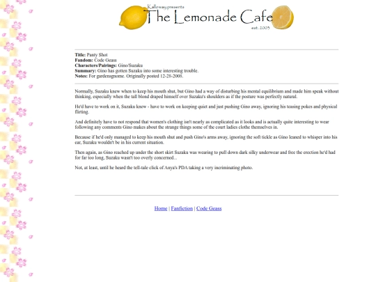 fanfiction/cgpantyshot screenshot