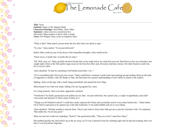 fanfiction/ditvbverse screenshot