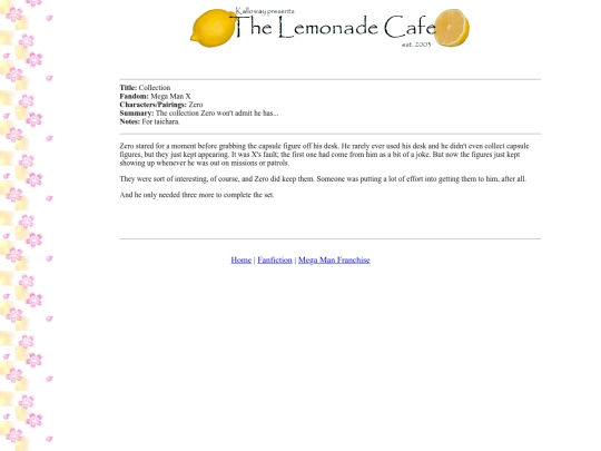 fanfiction/mmxcollection screenshot