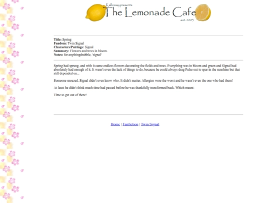 fanfiction/tsspring screenshot