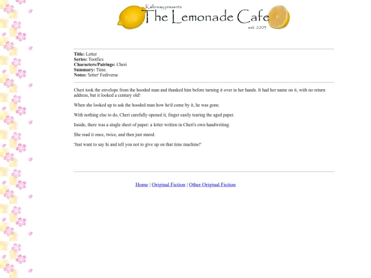 original/origletter screenshot