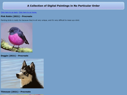 ArtPortfolio_Procreate screenshot