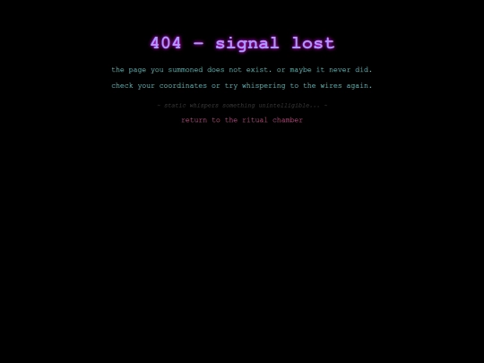 404 screenshot