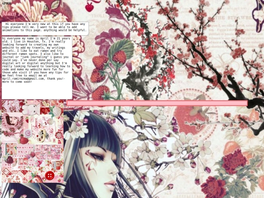 blogging screenshot