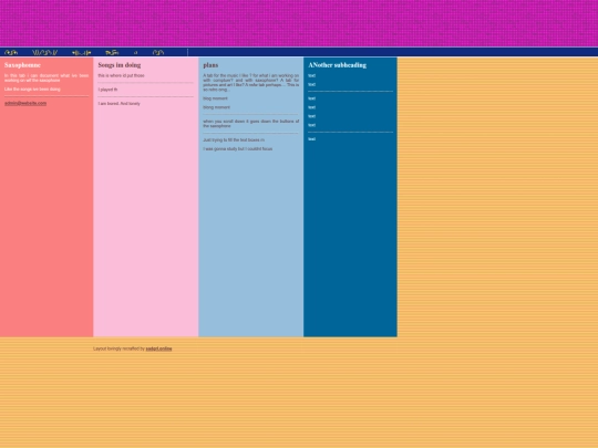 saxophone screenshot