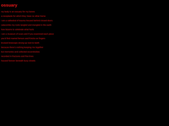 ossuary screenshot