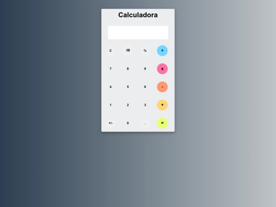 CALCULO/calculadora screenshot