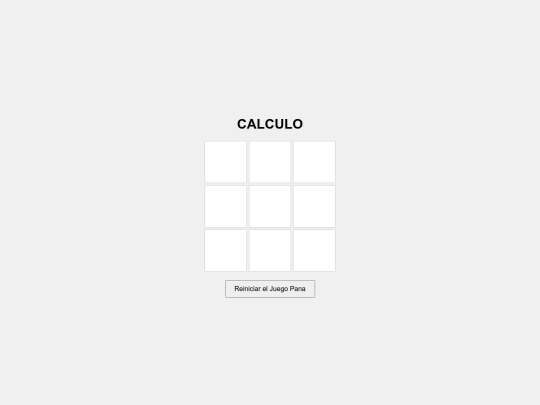 CALCULO/juego screenshot