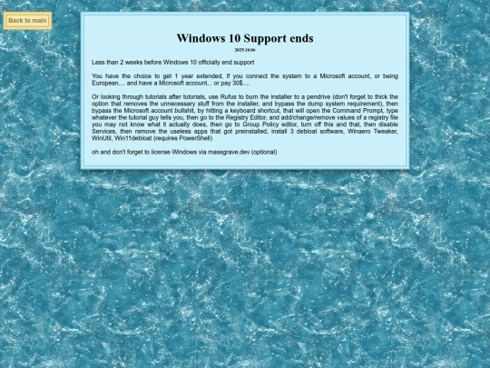 blog/WinESU screenshot