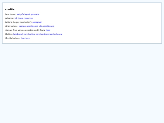 credits screenshot