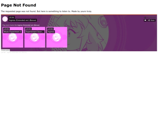 not_found screenshot