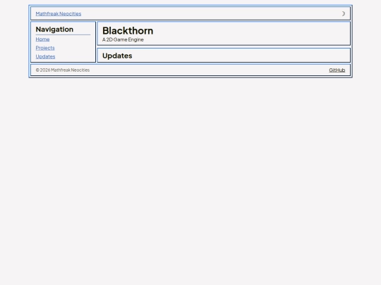 projects/blackthorn screenshot
