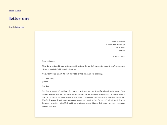 letter1 screenshot