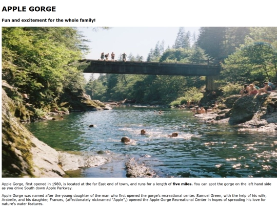 applegorge screenshot