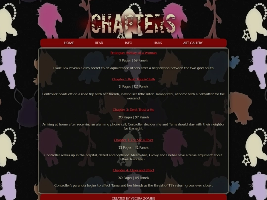 chapters screenshot