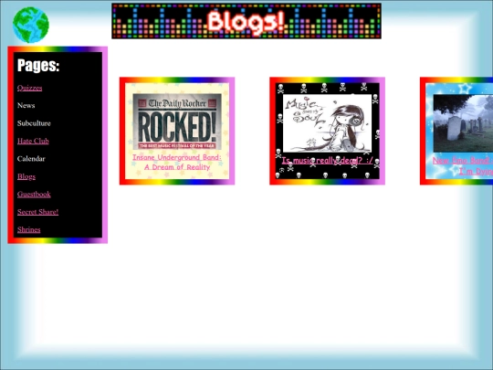 blogs screenshot