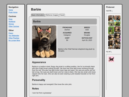 canines/dogs/barbie screenshot