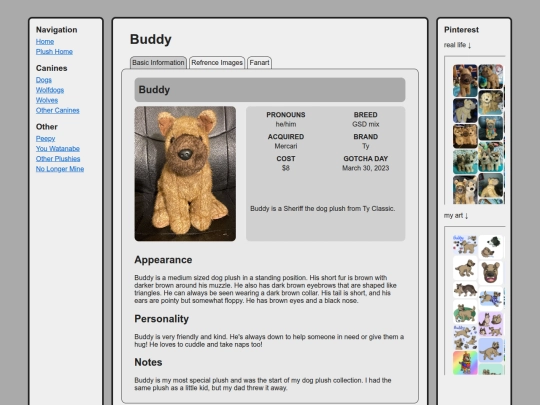 canines/dogs/buddy screenshot