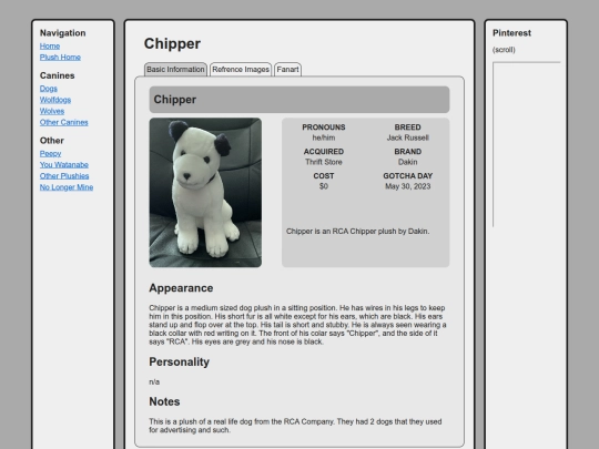 canines/dogs/chipper screenshot