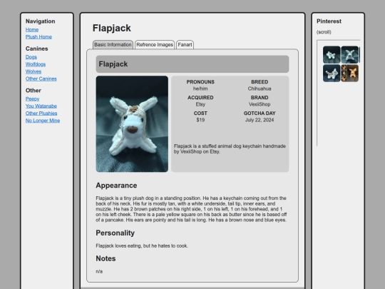 canines/dogs/flapjack screenshot