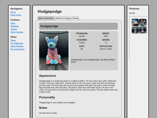 canines/dogs/hodgepodge screenshot